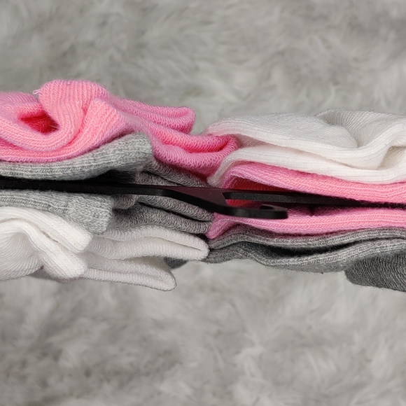 CONVERSE | Girls No Show Socks 6 Pairs - Picture 3 of 5